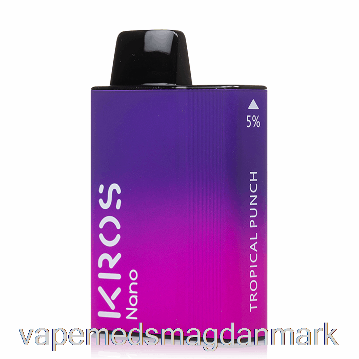 Vape Med Smag Kros Nano 5000 Engangs Tropisk Punch